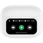 Muvit For Change Auriculares True Wireless Eco-Sound Blanco con ANC+ENC y Pantalla en Estuche M2404